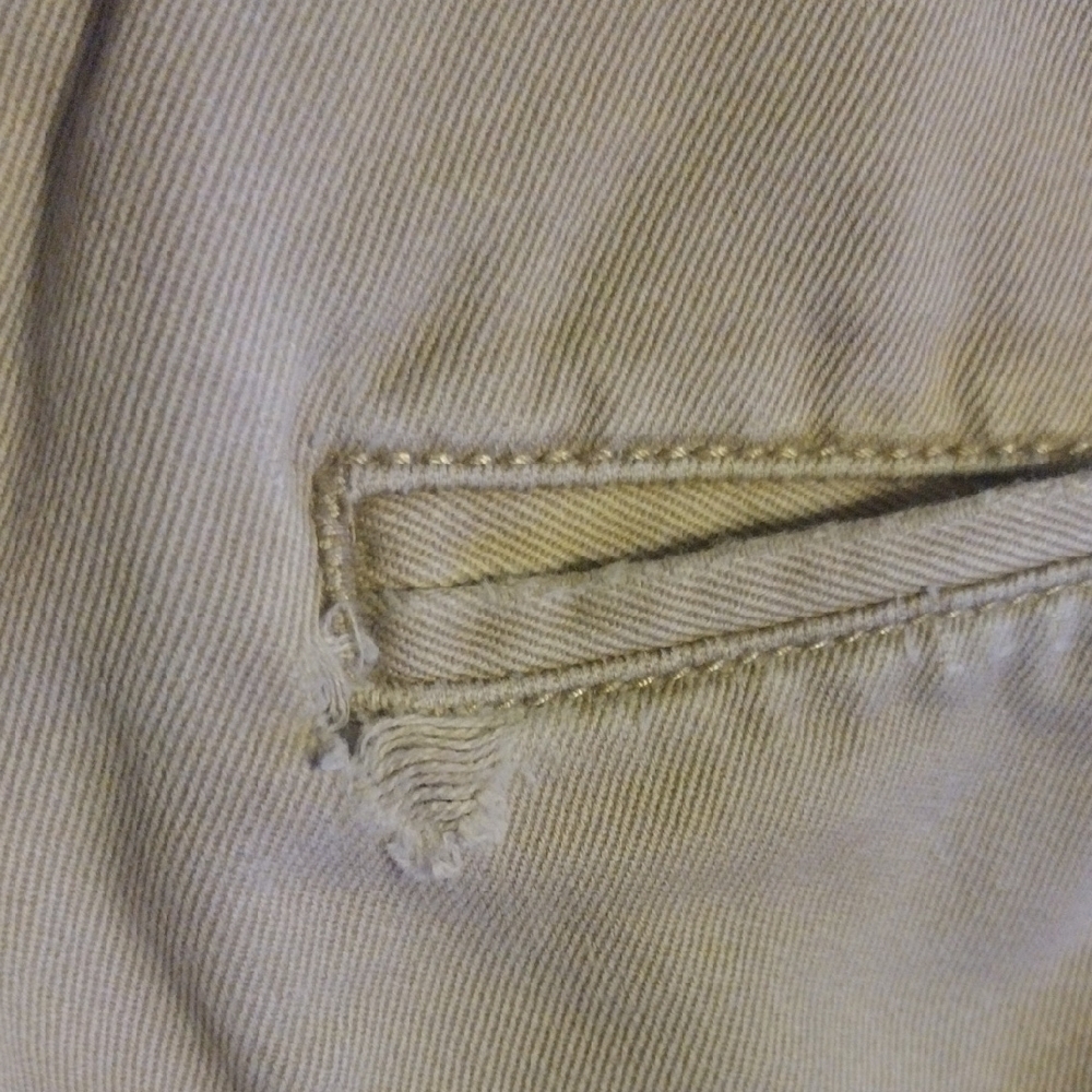 Madison Men's Tan Flat Front Shorts - Picture 5 of 6